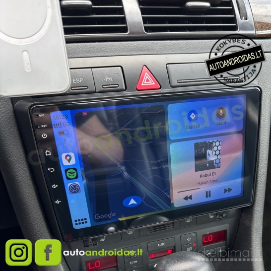 AUDI A6 1997-07 Android multimedija navigacija auto magnetola