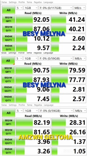 Micro SD kortelės be adaperių