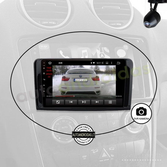 MERCEDES 2007-12 ML W164 GL X164 Android multimedija navigacija automagnetola