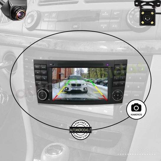 MB 2001-11 CLC W209 CLS W219 E W211 Android multimedija navigacija automagnetola