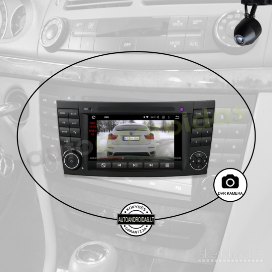 MB 2001-11 CLC W209 CLS W219 E W211 Android multimedija navigacija automagnetola