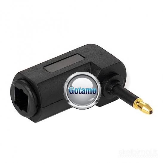 Optinis audio (TOSLINK) lizdas į mini optinį audio (Mini-TOSLINK) jungtis