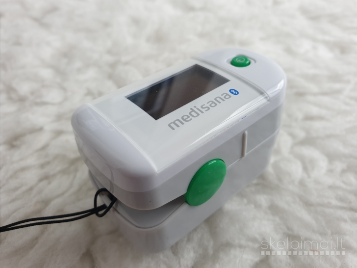 Naujas pulsoksimetras "Medisana PM 100 Connect" su bluetooth