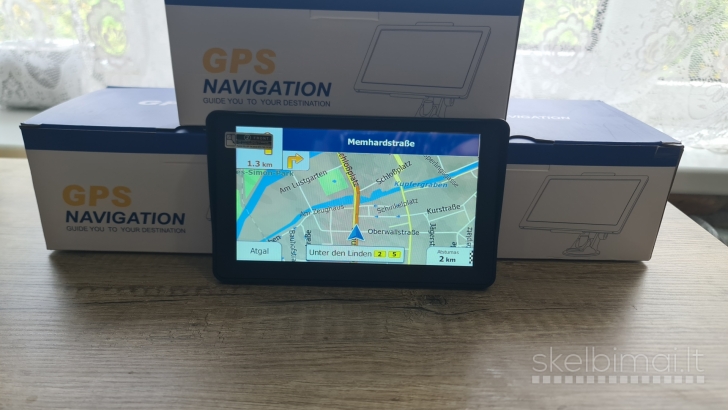 GPS sunkvežimiui ir lengvajam Igo Primo 7colių  naujas modelis