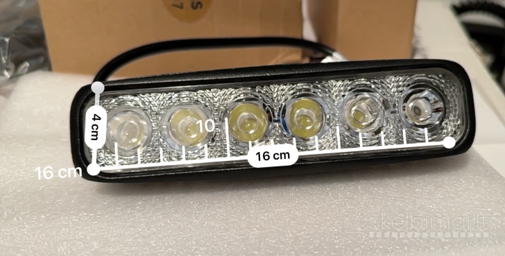 LED BAR Žibintai 18W