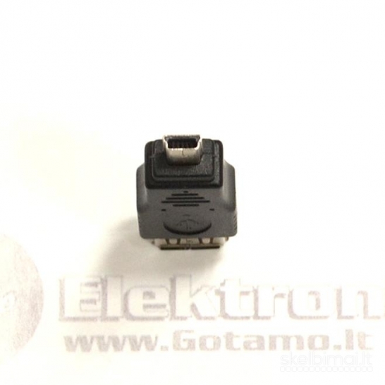 Mini USB į USB 2.0 lizdą jungtis OTG WWW.GOTAMO.LT