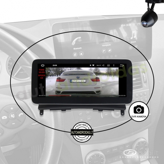 MERCEDES 2007-10 C W204 S204 Android multimedija navigacija automagnetola