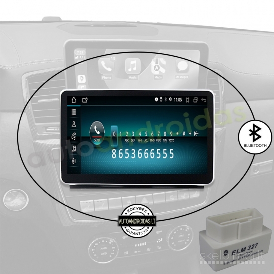 MERCEDES 2012-15 ML W166 GL X166 Android multimedija automagnetola