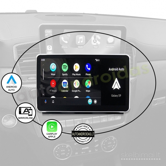 MERCEDES 2012-15 ML W166 GL X166 Android multimedija automagnetola