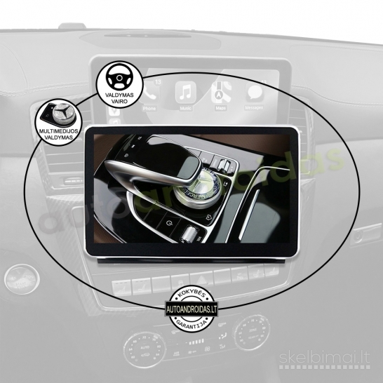 MERCEDES 2012-15 ML W166 GL X166 Android multimedija automagnetola