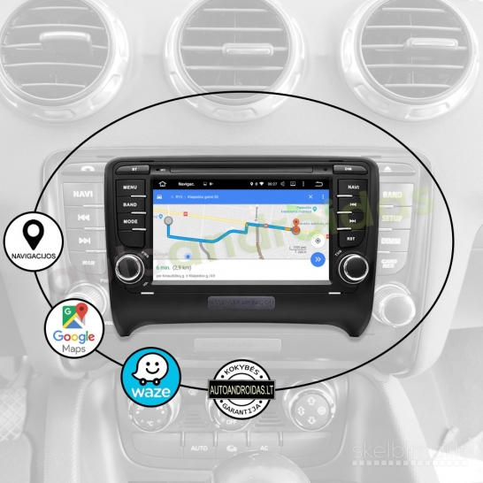 AUDI TT (MK2) 2008-14 Android multimedija navigacija automagnetola