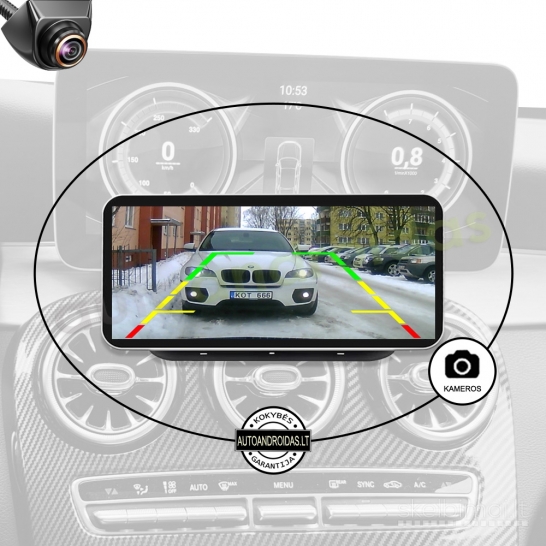 MERCEDES C W205 GLC X253  2014-18 Android multimedija automagnetola navigacija