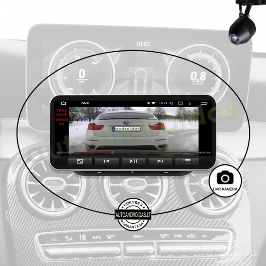 MERCEDES C W205 GLC X253  2014-18 Android multimedija automagnetola navigacija