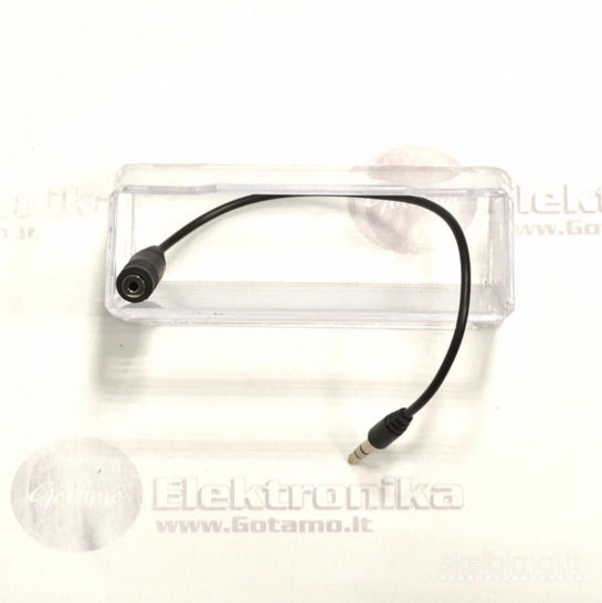 AUX 3.5mm į AUX 2.5mm lizdą jungtis laidas WWW.GOTAMO.LT