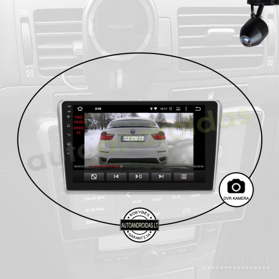 TOYOTA AVENSIS T25 2002-08 Android multimedija navigacija automagnetola