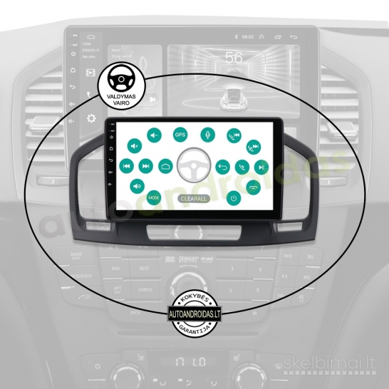 OPEL INSIGNIA 2009-18 Android multimedija navigacija automagnetola