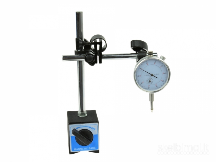 Magnetinis stovas su indikatorium 0-10mm