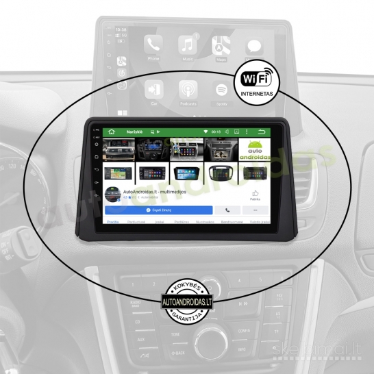 OPEL MOKKA 1 2012-16 Android multimedija navigacija automagnetola