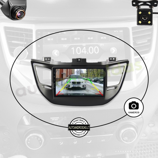 HYUNDAI IX35 TUSCON 3 2015-18 Android multimedija navigacija automagnetola