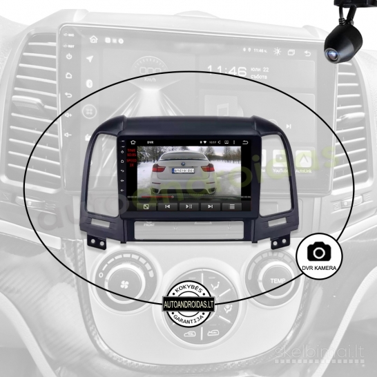 HYUNDAI SANTA FE 2005-12 Android multimedija navigacija automagnetola