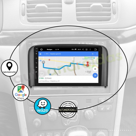 VOLVO S80 1998-06 Android multimedija navigacija automagnetola