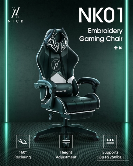 Nauja ergonomiška gaming žaidimų kėdė kompiuterinė ofiso darbo