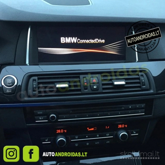BMW 5 F10 F11 GT F07 2010-17 Android multimedija navigacija