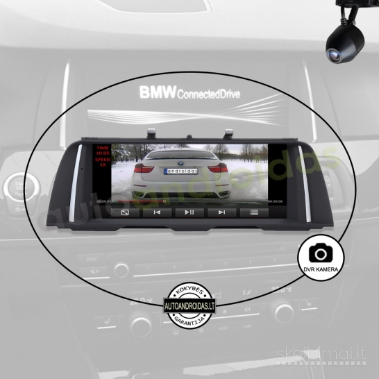 BMW 5 F10 F11 GT F07 2010-17 Android multimedija navigacija