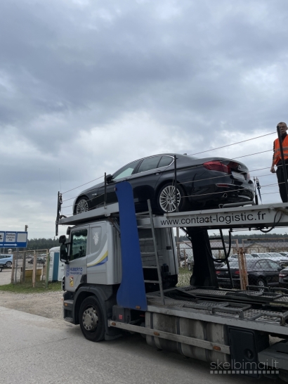 Tralas automobilių pervežimas iš Vokietijos Italijos Ispanijos Olandijos 