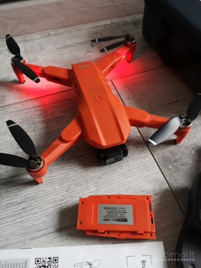 Naujas L900 Pro Dronas GPS 2x kameros 2x baterijos