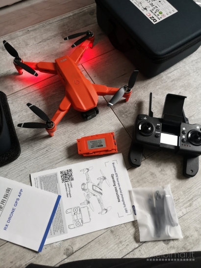 Naujas L900 Pro Dronas GPS 2x kameros 2x baterijos