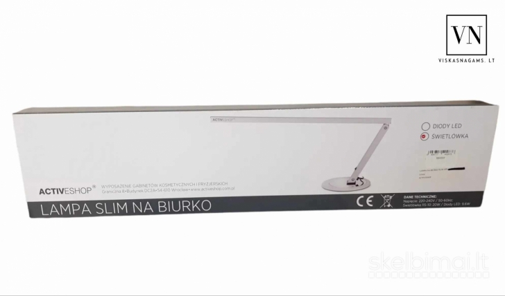 Stalinė lempa manikiūrui Slim 20w