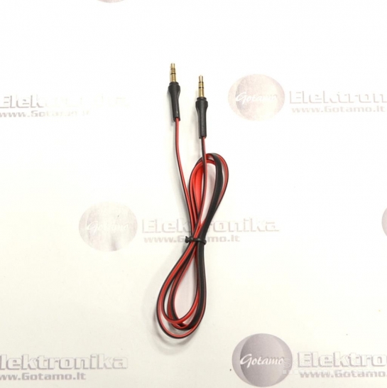 AUX 3.5mm į AUX 3.5mm laidas 1 metras Borofone WWW.GOTAMO.LT