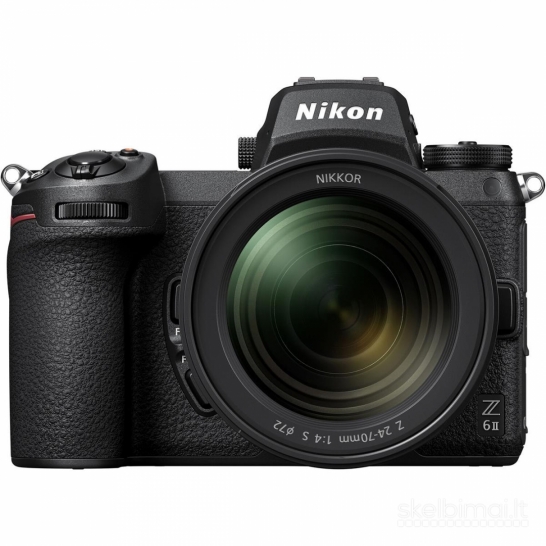 Nikon Z 6II Mirrorless Camera with 24-70mm f4 Lens with Accessories Kit 