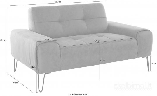 Sofa "TARANTO" vokiška www.bramita.lt 