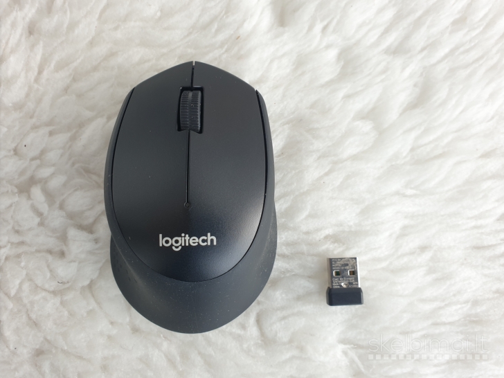 Nauja "Logitech M330 Silent Plus" belaidė pelė (yra 4 vnt.)