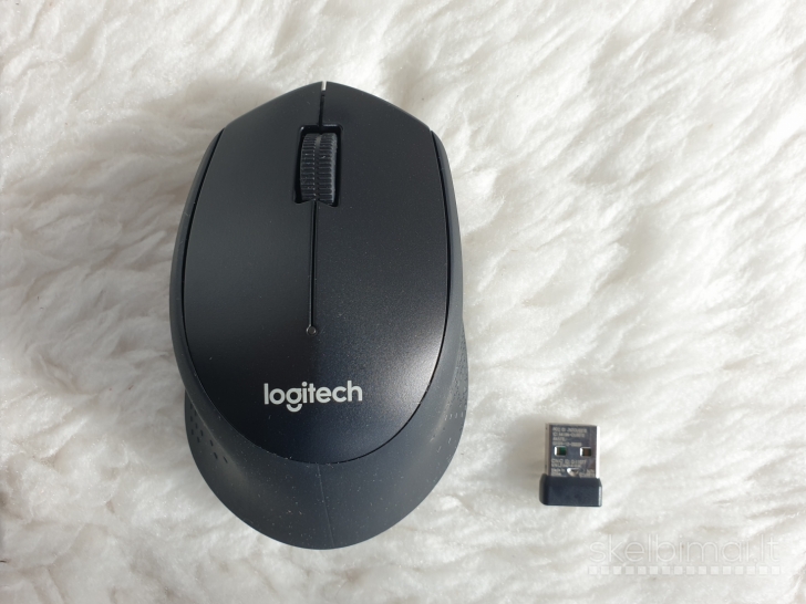 Nauja "Logitech M330 Silent Plus" belaidė pelė (yra 5 vnt.)