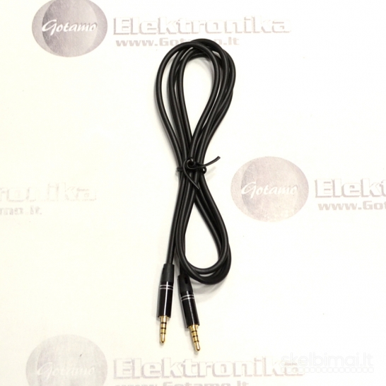 AUX 2.5mm į AUX 2.5mm laidas (4-conductor) 1 metras WWW.GOTAMO.LT