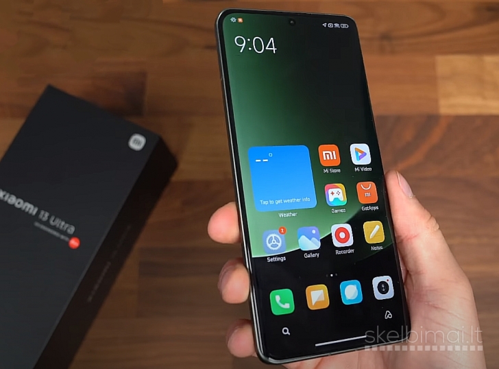 NAUJAS! XIAOMI 13 ULTRA+512GB+SNAPDRAGON+5G+2SIM+WiFi7