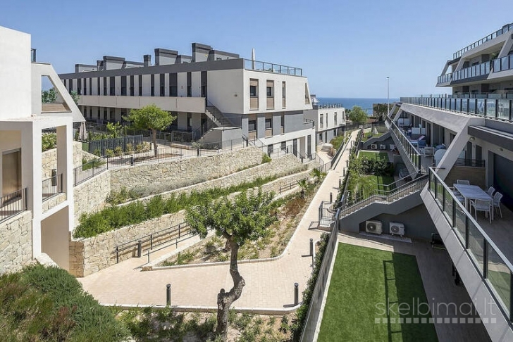 Naujas butas su vaizdu į jūrą Gran Alacant.Ispanija