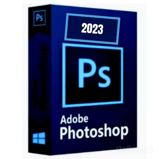 Adobe Photoshop 2023 visam gyvenimui