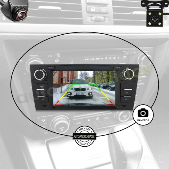 BMW 3 E90 E91 E92 2004-13 Android multimedija automagnetola