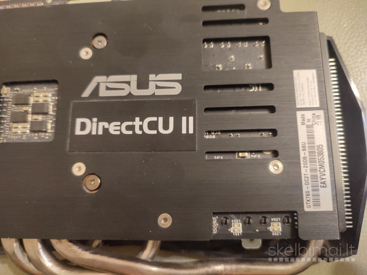 ASUS GTX760 DirectCU II 2GB GDDR5 256Bit su defektu