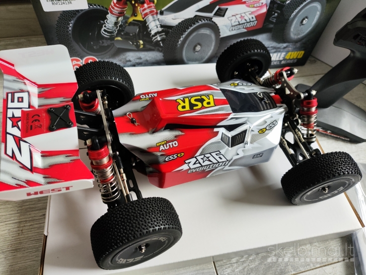 Naujos RC WLToys XKS 144001 Mašinėlės bagiai 60kmh