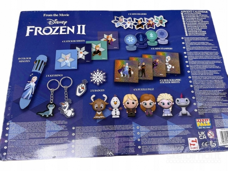 Naujas Disney Frozen advento kalendorius