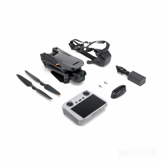 DJI Mavic 3 PRO dronas su DJI RC pultu +Dovana Kaina 2099€