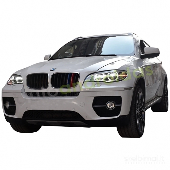 BMW X6 E71 2007-14 Full LED priekiniai žibintai lempos (komplektas)