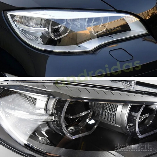 BMW X6 E71 2007-14 Full LED priekiniai žibintai lempos (komplektas)