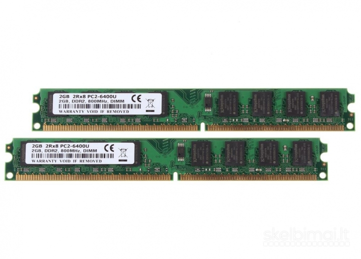 RAM‘ai stacion. PC (2 GB DDR2)