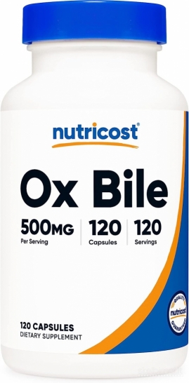 Jaučio tulžis (Ox Bile) 500 mg maisto papildai iš JAV